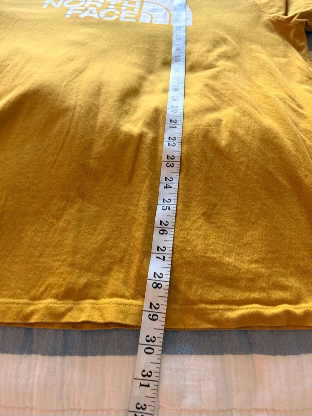 The North Face Men's Yellow Half Dome Short-Sleeve T- Shirt XL